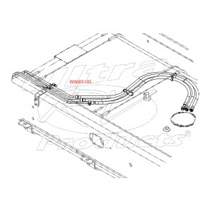 W0005105  -  Tube Asm - Fuel Return Tank 